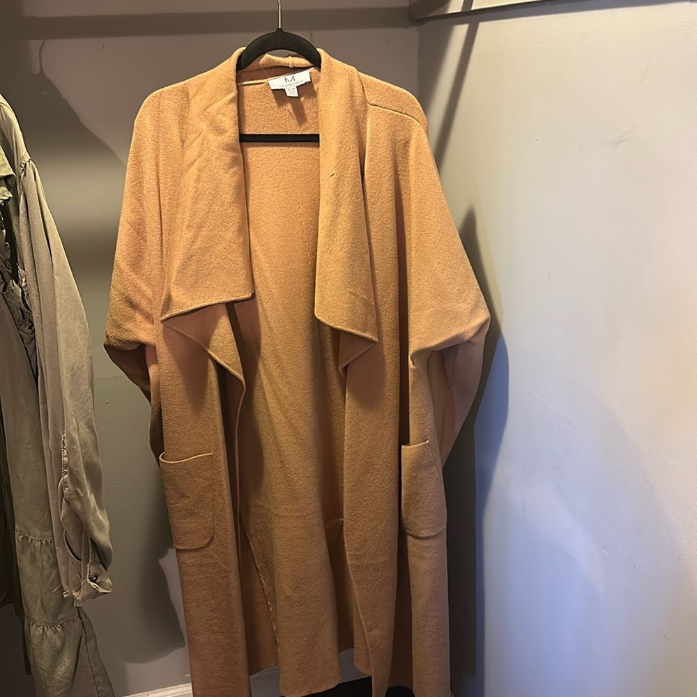 Camel Knit Duster